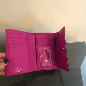 Pink Kate Spade wallet